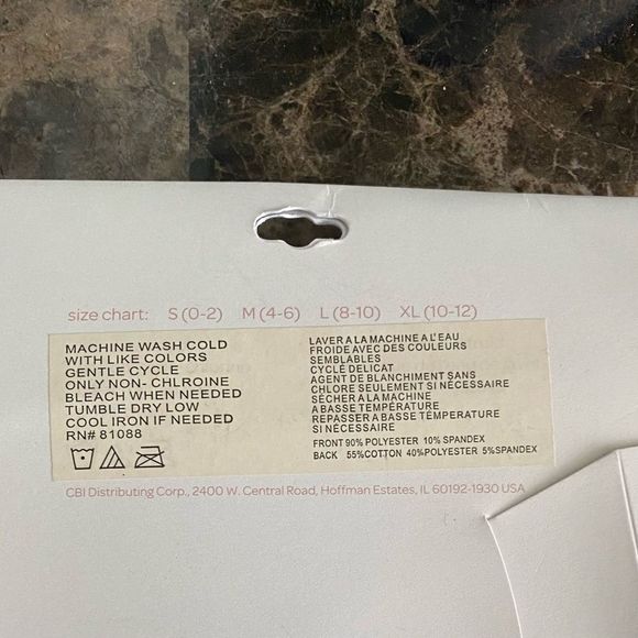 New, Icing leggings, distressed metallic panel, size LARGE (8-10) - Picture 3 of 3